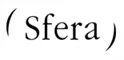 Logo Sfera