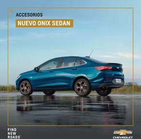 Catálogo Chevrolet | Chevrolet Onix Sedán - - Catálogo de Accesorios | 2024-09-27T00:00:00.000Z - 2025-09-27T00:00:00.000Z
