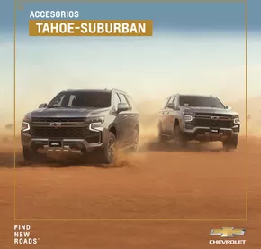Catálogo Chevrolet | Chevrolet Tahoe - Catálogo de Accesorios | 2024-09-27T00:00:00.000Z - 2025-09-27T00:00:00.000Z