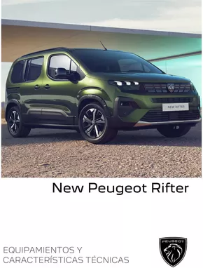 Catálogo Peugeot | Peugeot New Rifter. | 2024-10-17T00:00:00.000Z - 2025-10-17T00:00:00.000Z