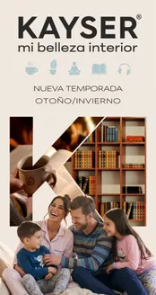 Catálogo Kayser | Excelente oferta para cazadores de gangas | 2026-09-01T00:00:00.000Z - 2027-02-28T00:00:00.000Z