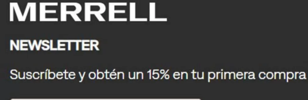 Catálogo Merrell | 15% Off! | 2026-03-24T00:00:00.000Z - 2026-05-31T00:00:00.000Z