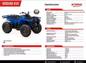 Catálogo Yamaha en Los Andes | KODIAK-450 | 2025-01-30T00:00:00.000Z - 2025-12-31T00:00:00.000Z