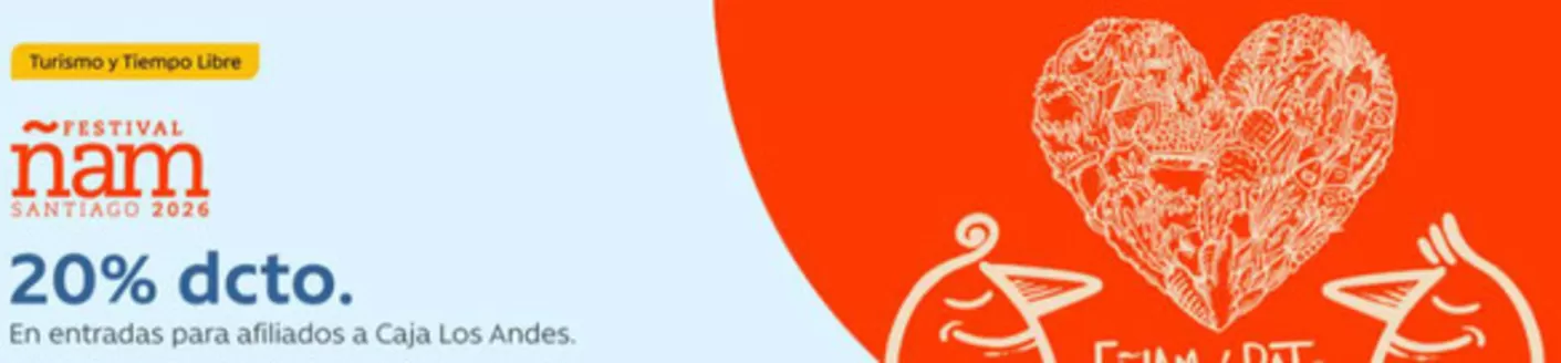 Catálogo Caja los Andes en Concepción | Promos | 2026-04-01T00:00:00.000Z - 2026-04-19T00:00:00.000Z