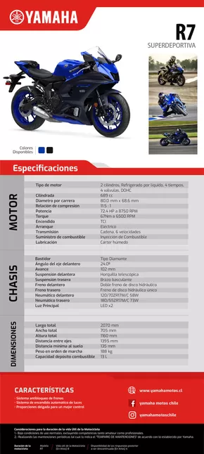 Catálogo Yamaha en Los Andes | R7-YAMAHA | 2025-01-30T00:00:00.000Z - 2025-12-31T00:00:00.000Z