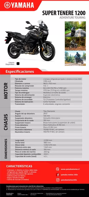 Catálogo Yamaha en Los Andes | SUPER-TENERE | 2025-01-30T00:00:00.000Z - 2025-12-31T00:00:00.000Z