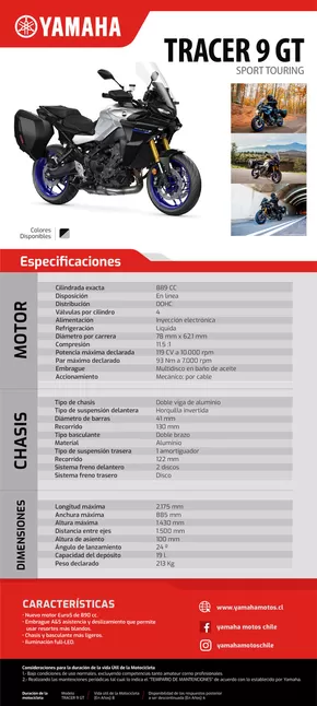 Catálogo Yamaha en Los Andes | TRACER-9-GT-1 | 2025-01-30T00:00:00.000Z - 2025-12-31T00:00:00.000Z