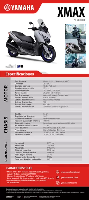Catálogo Yamaha en Los Andes | XMAX-300 | 2025-01-30T00:00:00.000Z - 2025-12-31T00:00:00.000Z