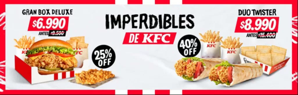 Catálogo KFC | Ofertas promocional! | 2026-04-03T00:00:00.000Z - 2026-04-17T00:00:00.000Z