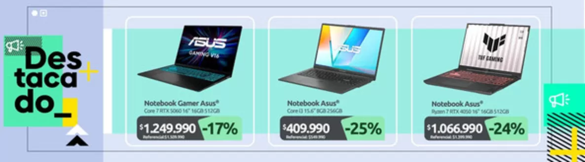 Catálogo PC Factory en Macul | Ofertas para cazadores de gangas | 2026-04-09T00:00:00.000Z - 2026-04-23T00:00:00.000Z