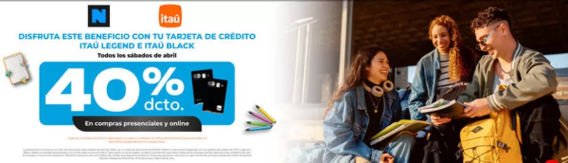 Catálogo Librería Nacional | 40% dcto. | 2026-04-10T00:00:00.000Z - 2026-04-25T00:00:00.000Z