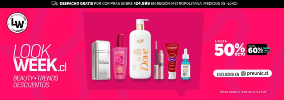 Catálogo PreUnic | Grandes descuentos en productos seleccionados | 2026-04-13T00:00:00.000Z - 2026-04-15T00:00:00.000Z