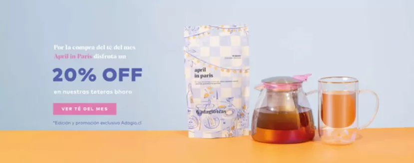 Catálogo Adagio Teas en Osorno | 20% Off! | 2026-04-14T00:00:00.000Z - 2026-04-30T00:00:00.000Z