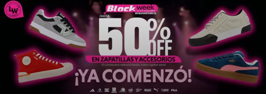 Catálogo Block | Hasta 50% Off! | 2026-04-14T00:00:00.000Z - 2026-04-15T00:00:00.000Z