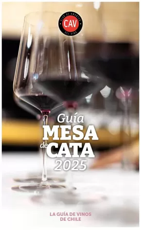 Guia mesa de cata 2025!