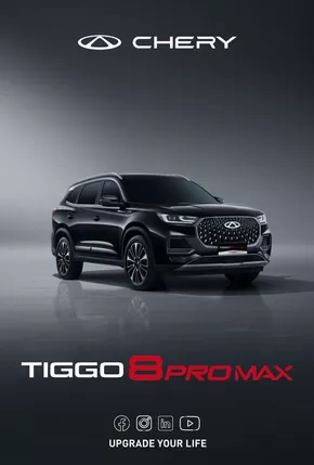Catálogo Chery Motors en Temuco | Tiggo 8 ProMax! | 2025-02-12T00:00:00.000Z - 2025-07-01T00:00:00.000Z