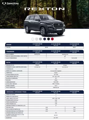 Catálogo SsangYong en Temuco | Rexton bencina! | 2025-02-18T00:00:00.000Z - 2025-12-30T00:00:00.000Z