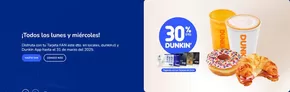 Catálogo Banco de Chile en Santiago | Todos los lunes y miércoles! 30% dto Dunkin. | 2025-02-18T00:00:00.000Z - 2025-03-31T00:00:00.000Z