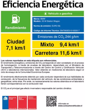 Catálogo BMW en San Bernardo | BMW X3 M | 2025-02-18T00:00:00.000Z - 2026-02-18T00:00:00.000Z
