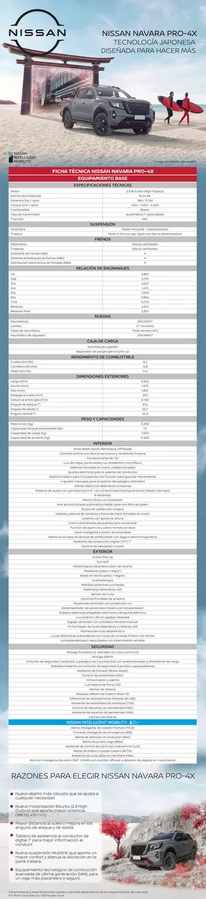 Catálogo Nissan | Ofertas y gangas exclusivas | 2025-02-22T00:00:00.000Z - 2026-02-22T00:00:00.000Z