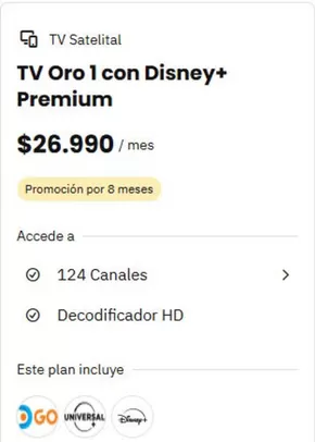 Catálogo Direct TV en La Florida | Encuentra el mejor plan y vive la experiencia DIRECTV! | 2025-02-26T00:00:00.000Z - 2025-03-15T00:00:00.000Z
