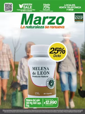 Catálogo Farmacias Knop en Santiago | Marzo 2025 | 2025-03-04T00:00:00.000Z - 2025-03-31T00:00:00.000Z