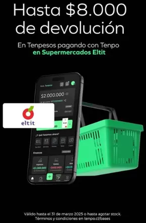Catálogo Eltit en Temuco | Tenemos una gran noticia! | 2025-03-04T00:00:00.000Z - 2025-03-31T00:00:00.000Z