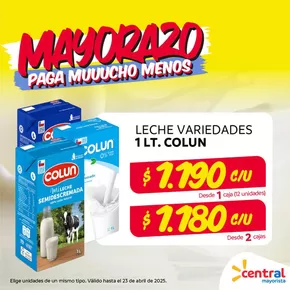 Catálogo Central Mayorista en La Serena | Mayorazo paga muucho menos | 2025-03-04T00:00:00.000Z - 2025-04-23T00:00:00.000Z