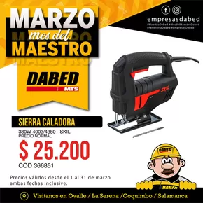 Catálogo Dabed | Marzo mes del maestro! | 2025-03-05T00:00:00.000Z - 2025-03-31T00:00:00.000Z