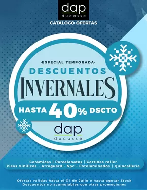 Catálogo Dap Ducasse en Concón | Ofertas especiales para ti | 2025-03-25T00:00:00.000Z - 2025-07-31T00:00:00.000Z