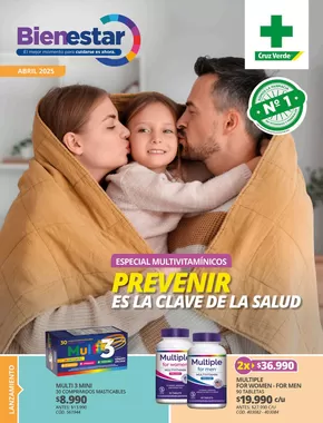 Catálogo Cruz Verde en Curanilahue | Ofertas especiales para ti | 2025-04-01T00:00:00.000Z - 2025-04-30T00:00:00.000Z