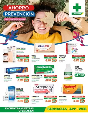 Catálogo Cruz Verde en Curanilahue | Excelente oferta para cazadores de gangas | 2025-04-01T00:00:00.000Z - 2025-04-30T00:00:00.000Z