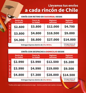 Catálogo Correos en La Unión | Llevamos tus envios! | 2025-04-03T00:00:00.000Z - 2025-05-31T00:00:00.000Z