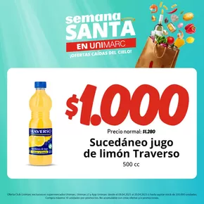Catálogo Unimarc en Talca (Maule) | Ofertas Unimarc | 2025-04-08T00:00:00.000Z - 2025-04-20T00:00:00.000Z