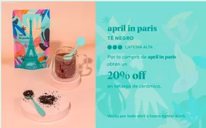 Catálogo Adagio Teas en La Serena | April in Paris! Hasta 20% Off. | 2025-04-22T00:00:00.000Z - 2025-04-30T00:00:00.000Z