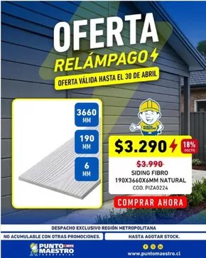 Catálogo Punto Maestro en Quilicura | Oferta relámpago!  | 2025-04-24T00:00:00.000Z - 2025-04-30T00:00:00.000Z