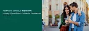 Catálogo Scotiabank | 3 Gift Cards Cencosud de $100.000! | 2025-04-28T00:00:00.000Z - 2025-04-30T00:00:00.000Z