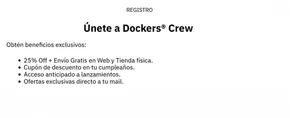 Únete a Dockers® Crew!