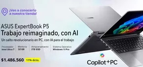 Catálogo Winpy en Curanilahue | Asus ExpertBook P5 hasta 11% dcto! | 2025-04-30T00:00:00.000Z - 2025-05-14T00:00:00.000Z