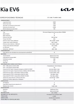 Catálogo Kia en Rancagua | Kia EV6 | 2025-04-30T00:00:00.000Z - 2026-04-30T00:00:00.000Z