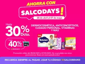 Catálogo Salcobrand en Los Ángeles | Ofertas Salcobrand. | 2025-04-28T00:00:00.000Z - 2025-05-07T00:00:00.000Z