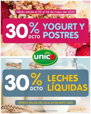 Catálogo Supermercado Único en Laja | Hasta 30% dcto! | 2025-05-02T00:00:00.000Z - 2025-05-04T00:00:00.000Z