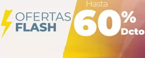 Oferta flash! Hasta 60% dcto.