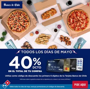 Catálogo Domino's Pizza | Todos los dias de mayo! | 2025-05-05T00:00:00.000Z - 2025-05-31T00:00:00.000Z