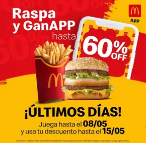 Catálogo McDonald's | Hasta 60% Off! | 2025-05-06T00:00:00.000Z - 2025-05-15T00:00:00.000Z