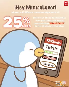 Catálogo Miniso | Hey MinisoLover hasta 25% dcto! | 2025-05-07T00:00:00.000Z - 2025-05-10T00:00:00.000Z