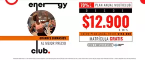 Plan anual multiclub 70% Off!