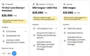 Encuentra el mejor plan y vive la experiencia DIRECTV!