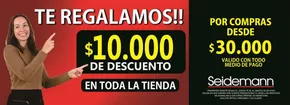 Catálogo Seidemann | Te regalamos $10.000 de descuento! | 2025-05-15T00:00:00.000Z - 2025-05-20T00:00:00.000Z