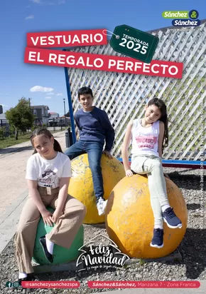 Catálogo Sánchez & Sánchez | Vestuario el regalo perfecto! | 2025-06-03T00:00:00.000Z - 2025-08-31T00:00:00.000Z